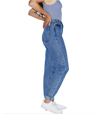 Mom fit jeans without spandex