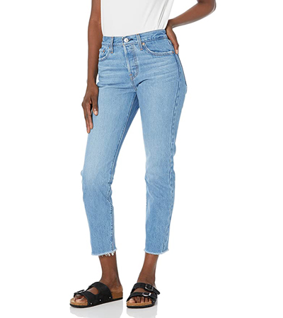 100 cotton skinny jeans in light wash