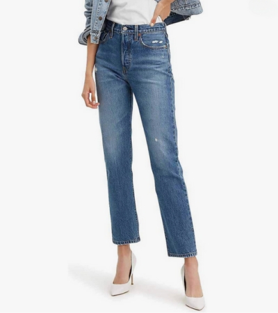 Raw denim skinny jeans all cotton